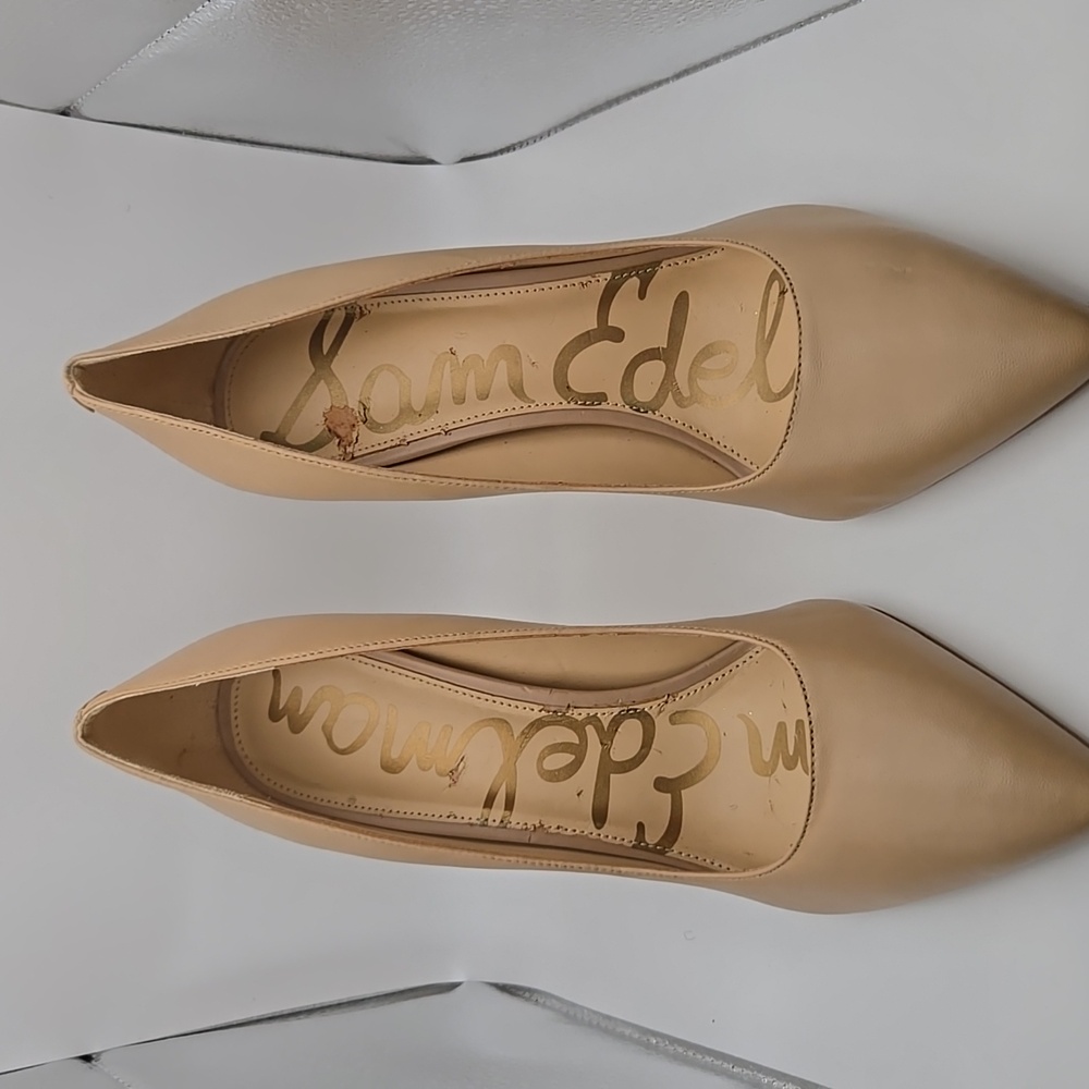 Sam Edelman Tan Heels size 10N